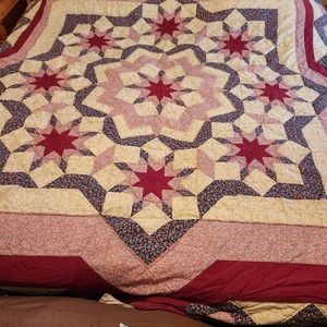 Queen Star Quilt $20